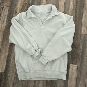 Light blue aritzia crew neck